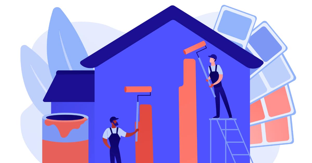 How Late In The Year Can You Paint Exterior? Carolina Blue Painting