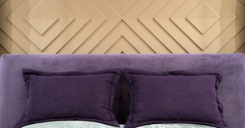 wall paint color combinations for the wow factor!, purple and beige