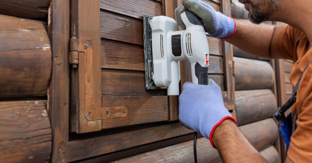 how to safely remove paint from a homes exterior