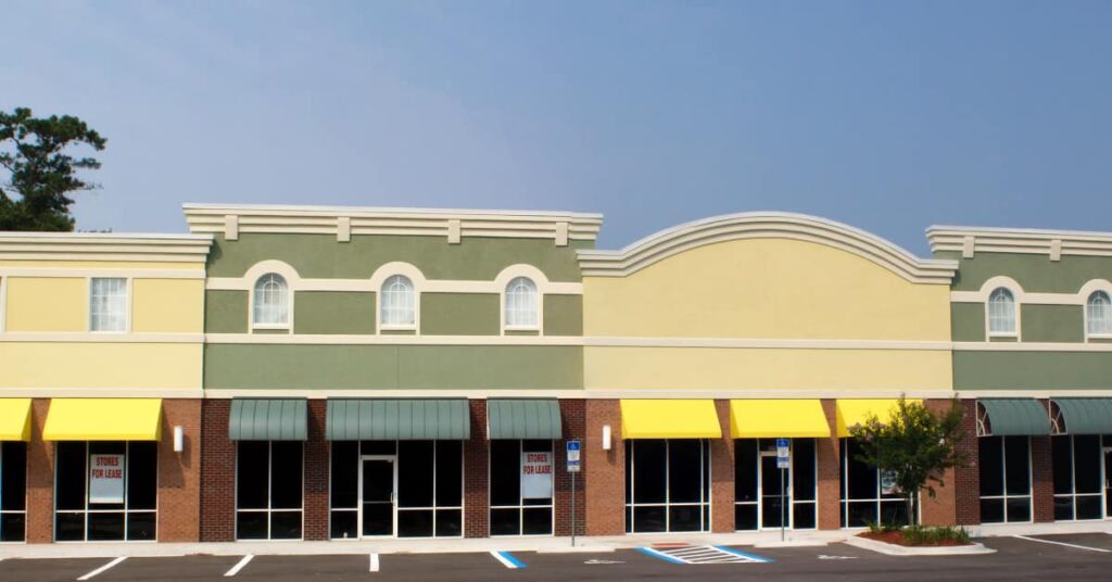 psychology of color: selecting the best commercial strip mall paint color