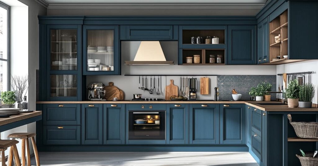 What's Up: The Hottest Paint Color Trends for 2025 10 a large kitchen