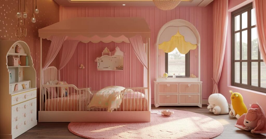 What's Up: The Hottest Paint Color Trends for 2025 5 pink little girls bedroom. paint color trends for 2025